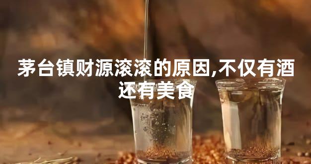 茅台镇财源滚滚的原因,不仅有酒还有美食