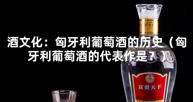 酒文化：匈牙利葡萄酒的历史（匈牙利葡萄酒的代表作是？）